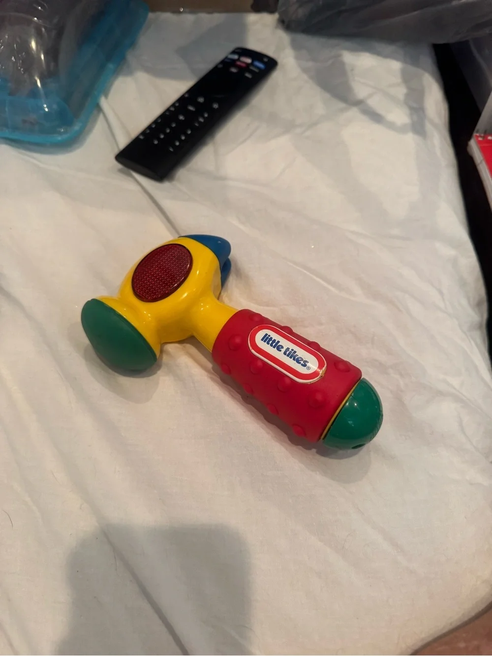 Colorful Hammer and Shape Pop Toy - Multicolor